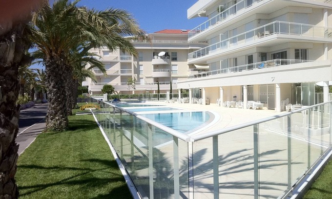 La Bocca Apartment | Stunning panoramic sea front holiday apartment in Cannes, France