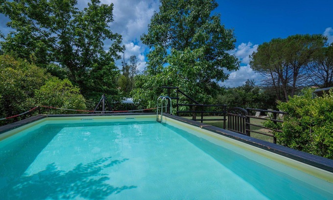 San Miniato Villa | Stunning private villa for 10 people with A/C, private pool, WIFI, TV, patio and pets allowed