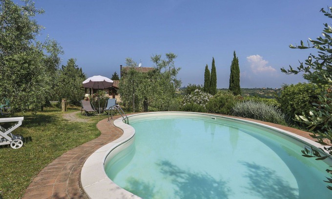 San Miniato Villa | Stunning private villa with WIFI, A/C, private pool, TV, patio, pets allowed and panoramic view