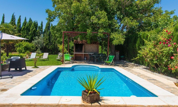Niguelas House | Stunning private villa for 6 guests with private pool, A/C, WIFI, TV, pets allowed and parking