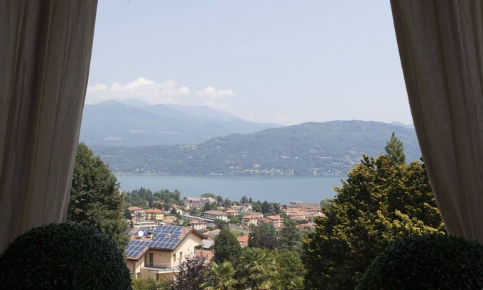 Baveno Villa | Stunning private villa with sauna, private pool, A/C, WIFI, hot tub, TV, patio and panoramic view