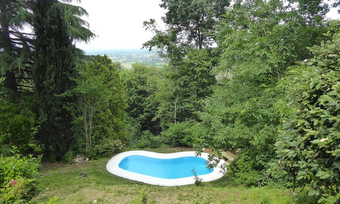 Teolo Villa | Stunning private villa with hot tub, WIFI, A/C, private pool, patio and parking, close to Padua