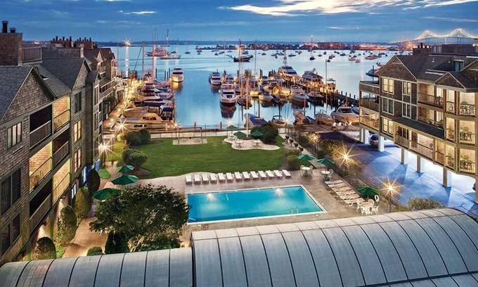 Yachting Village Condo | Stunning Sunset Views from Your 2BR Suite @ Wyndham Newport. Walk to Everything