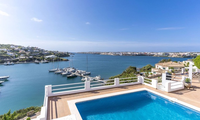 Cala Llonga Villa | Stunning Views of Mahon Harbour From Your Stylish Villa