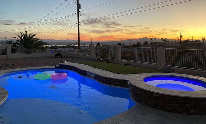 Havasu Foothill Estates House | Stunning Views with Pool & Spa