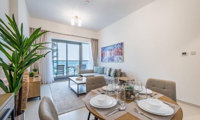 Al Barsha Apartment | Stylish 1BR Apartment at Orchid Residence, Al Barsha South by Deluxe Holiday Homes