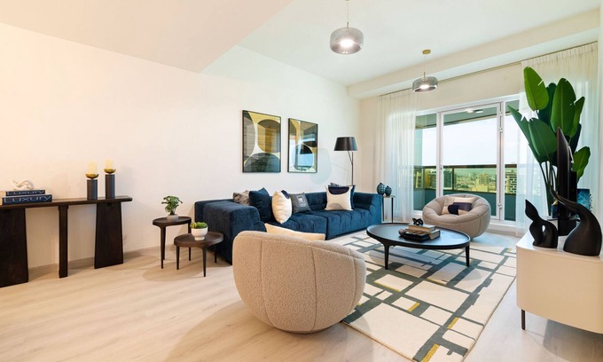 Trade Center Apartment | Stylish 2BR close to Dubai Future Museum & DIFC