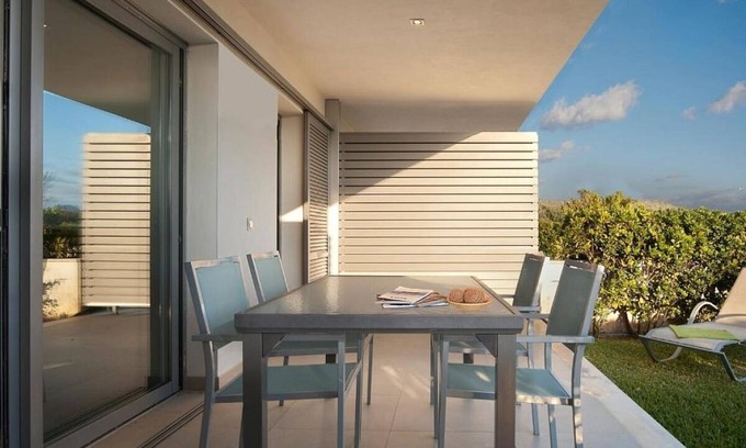 Puerto de Pollensa Apartment | Stylish 3-Bedroom, Ground Floor Apartment, Private Terrace & Garden just 650m to Port de Pollenca!