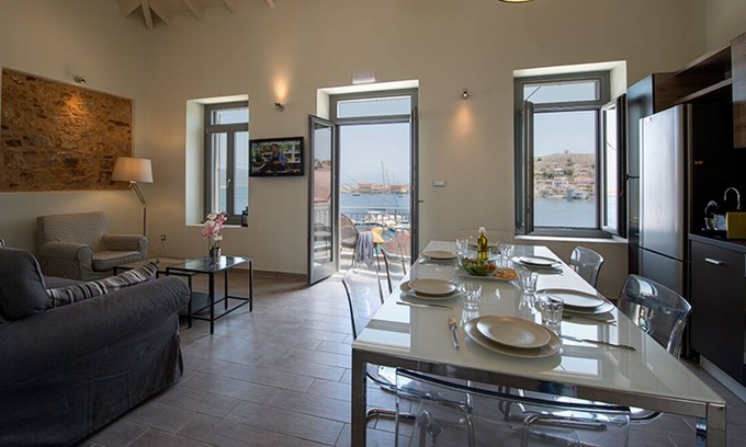 Halki Villa | Stylish 50 sq. m. villa just 30m from the sea side, very central location