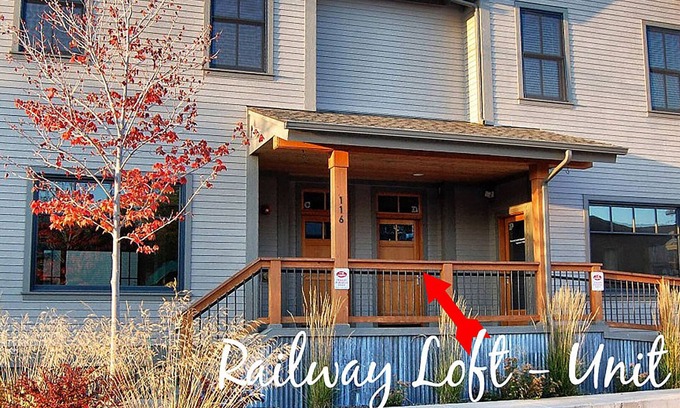 Whitefish Condo | Stylish Railway Loft in the Heart of Whitefish - walking distance to downtown!