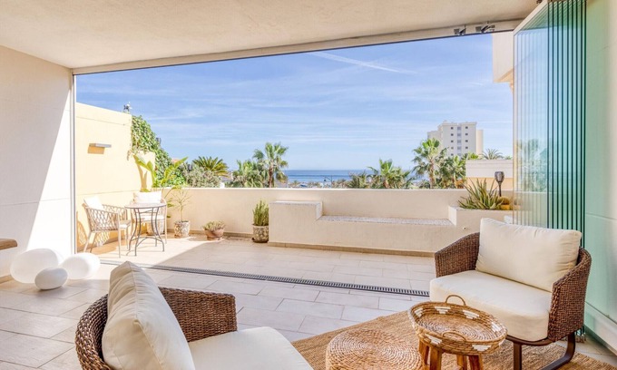 Estepona Apartment | Sun-Drenched Apartment in Estepona - 2BR, Pools, Near Beaches & Old Town