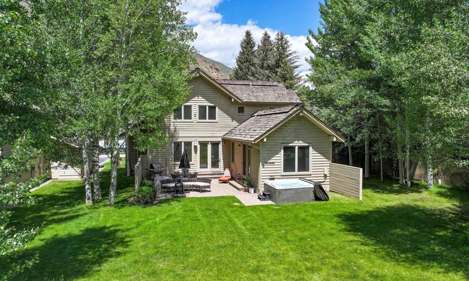 Sun Valley House | Sun Valley Hillside Home | Hot Tub + Mountain Views