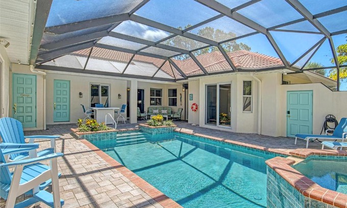 Siesta Key House | Sunburst Courtyard - 430
