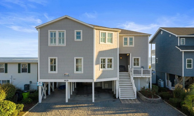 Holden Beach House | "Sundance" - Oceanfront Home w/Private Pool, 5 Bedrooms/4.5 Bathrooms