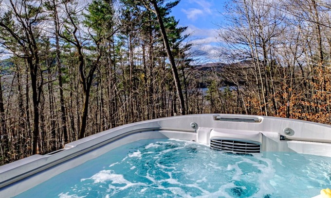 Bryant Pond Ski Chalet | Sunday River Cabin, Hot Tub & Mountain Views!