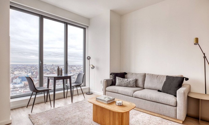 Clinton Hill Apartment | Sunlit Clinton Hill 1BR w/Gym, Pool & W/D, nr Barclays, by Blueground