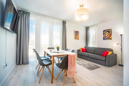 Corvin negyed Apartment | Sunlit Heaven 2-BDR Apartments