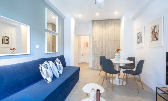 Ano Kipseli Apartment | Sunlit Serenity: Cozy 1bdrm Escape in Athens
