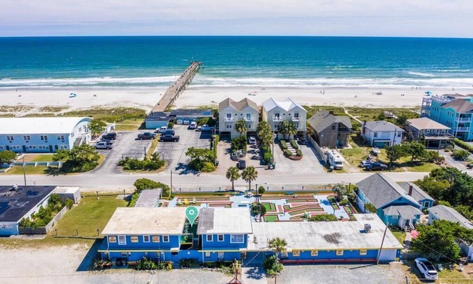Topsail Beach Condo | Sunshine Stay - Charming 2 BR Condo with Mini-Golf just outside your door!