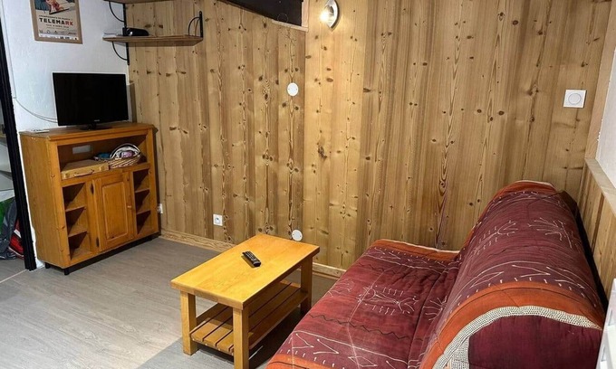 Montriond Apartment | Super 4-person studio with balcony and mountain view