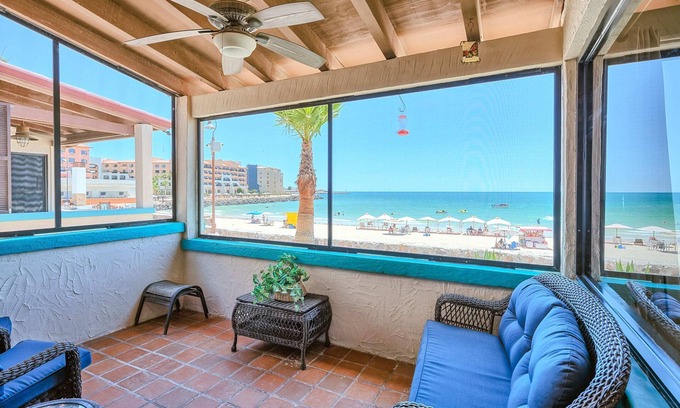 Bella Vista Condo | Super Beachfront Condo Ground Level on Sandy Beach