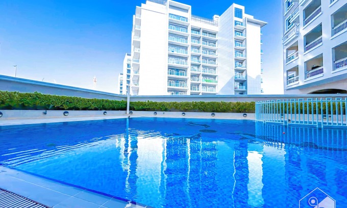 Al Barsha Apartment | Super luxury studio with terrace at Burj View