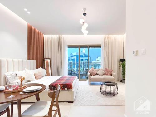 Al Barsha Apartment | super luxury studio with terrace at Burj view