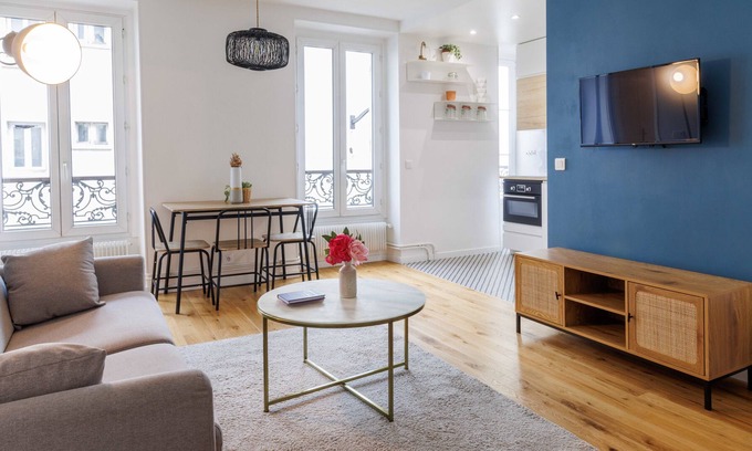19th Arrondissement Apartment | Superb apartment - Buttes-Chaumont - Mobility lease