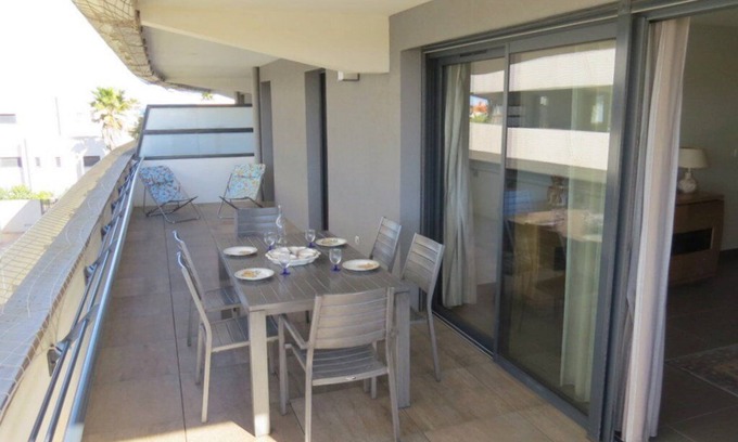 Le Barcares Apartment | Superb apartment near the beach with swimming pool 4ODYS206C
