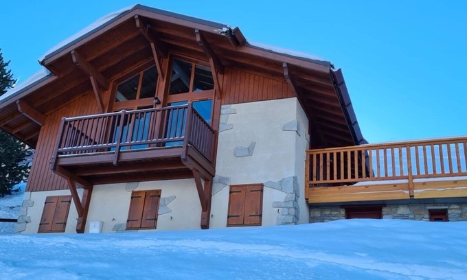 Montalbert Ski Chalet | Superb chalet * resort La Plagne-Montalbert ski in/ski out