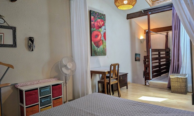 Le Grau-dʼAgde Apartment | Superb Studio/mezzanine for 4 people 200m from St Vincent beach Le Grau d'Agde