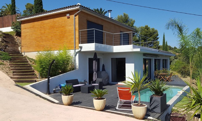Ollioules Villa | SUPERB VILLA - PANORAMIC SEA VIEW - ABSOLUTE CALM - NOT OVERLOOKED