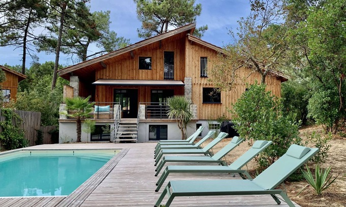 Lege-Cap-Ferret Villa | Superb villa with garden and pool