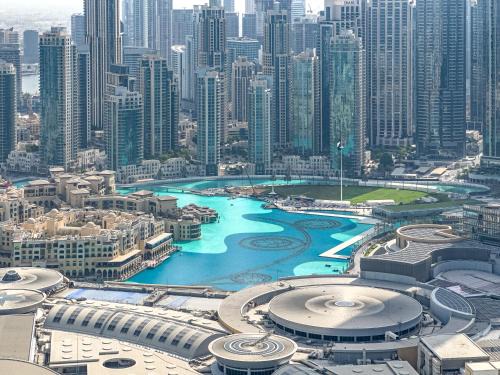 Za'abeel 2 Apartment | Superhost- Elegant Downtown 3BR , Burj Khalifa View