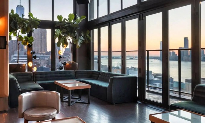 Hudson Square Hotel | Superior 2 Double, Hotel Hugo, Stunning Rooftop Bar, 2 miles from Times Square
