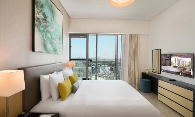 Al Barsha Apartment | Superior One Bedroom Apartment Near Circle Mall 01