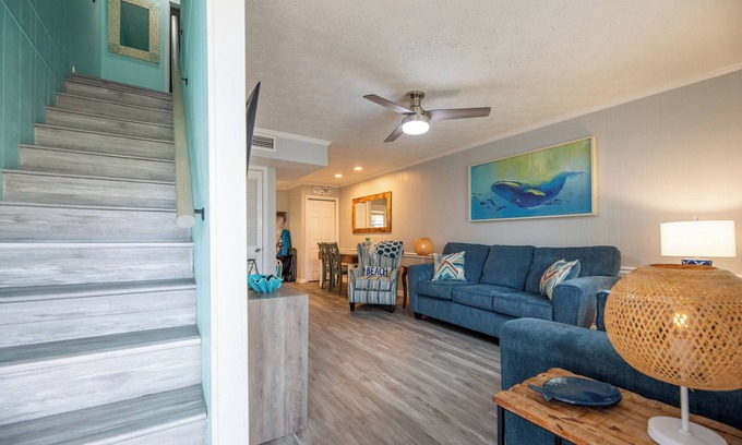 Silver Sands Beach House | Surfside PCB Townhome: Sleeps 6 | Near Attractions