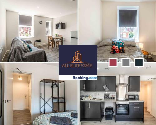 Liverpool Apartment | Swan House Apartment 2 - 1 Bed Apartment - Sleeps up to 4 - Free Parking - Liverpool - close to city centre - By ALL ELITE STAYS
