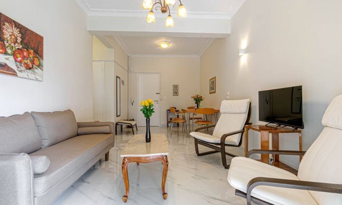 Corfu Town Apartment | Sweet Cocoon - spacious two bedrooms, air conditioning apt