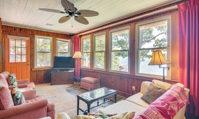 Afton Apartment | Swim Dock + Views: Lakefront Afton Vacation Rental