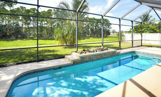 Port Saint Lucie House | Swim & Golf: Family Home 2 Mi to Clover Park!