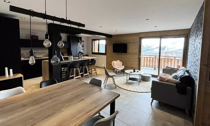 La Toussuire Apartment | Sylodges 201 - Spacious apartment for 8 people