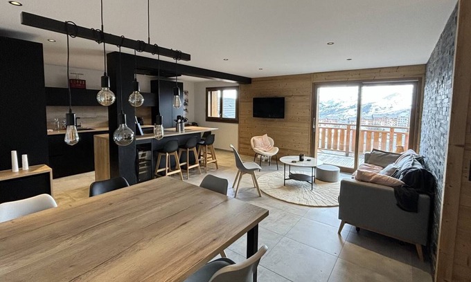 La Toussuire Apartment | Sylodges 202 - Spacious apartment for 10/12 people