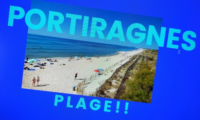 Portiragnes-Plage House | T3 60m2 with swimming pool and sea 200m away.