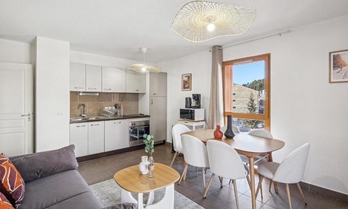 Font-Romeu-Odeillo-Via Apartment | T3 Chaleureux à Font-Romeu