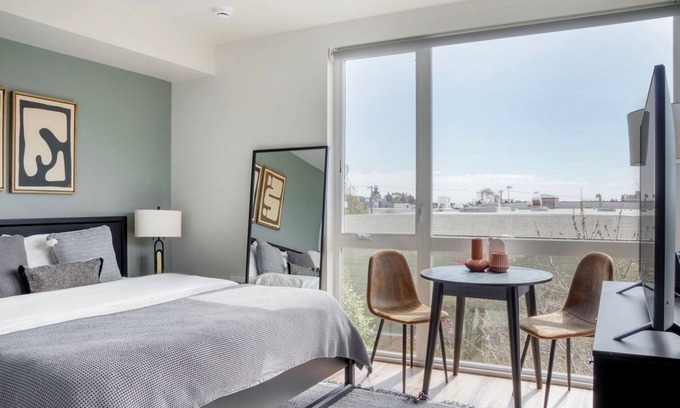 Minor Apartment | Tasteful Capitol Hill Studio w/Patio & W/D, Walkable Area, by Blueground