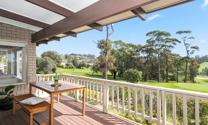 Mollymook House | Tee to Sea - 3BR home with golf & ocean views