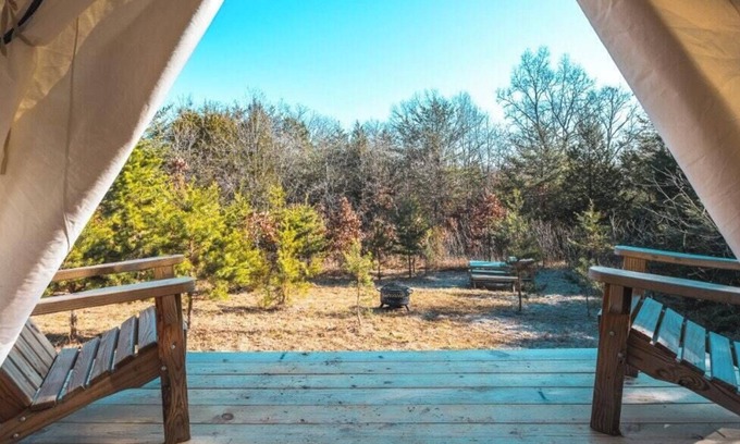 Steelville RV Rental | Tentrr Signature Site - Triple M Hillside Hide-Out