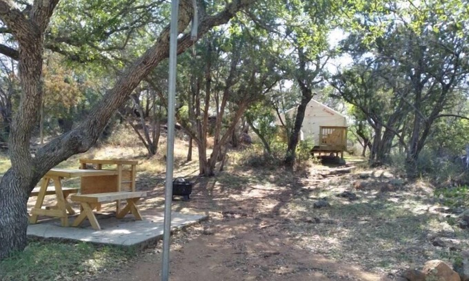 Burnet RV Rental | Tentrr State Park Site - Texas Inks Lake State Park - Site A - Single Camp