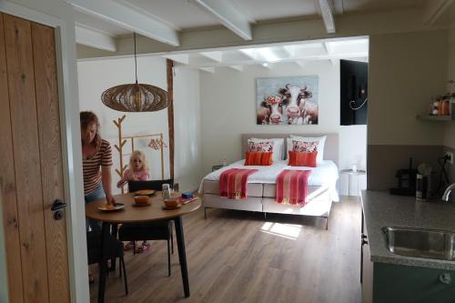 Oudeschild Bed & Breakfast | Terras kamer